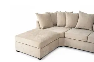 Furniture Stop - Astrid Double Corner Sofa