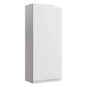 Westport Gloss White Modern Single Wall cabinet (W)295mm (H)720mm