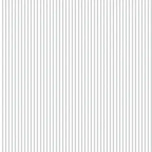 Galerie Pretty Prints Grey Ticking Stripe Wallpaper Roll