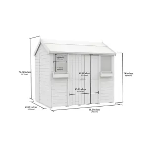 DIY Sheds 6x8 Apex Summer Shed