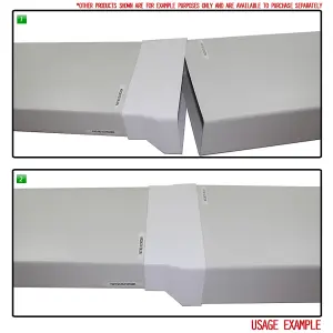 Kair Ducting Adaptor Reducer 204mm x 60mm to 220mm x 90mm