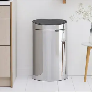 Brabantia Touch Bin Brilliant Steel / 33 L