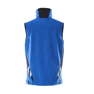 Mascot Accelerate Ultimate Stretch Lightweight Gilet (Azure Blue/Dark Navy)  (Large)