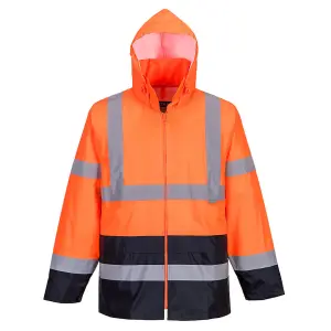 Portwest Hi-Vis Classic Contrast Rain Jacket