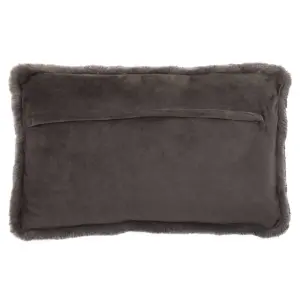 Bosie Lamina Grey Rectangular Cushion