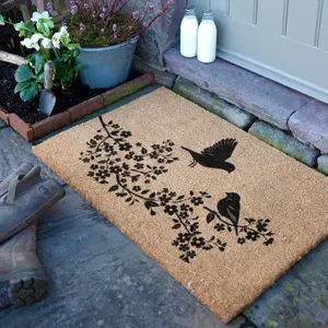 Birds On A Tree Doormat (90 x 60cm)