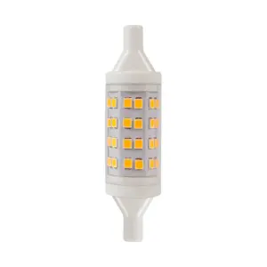 Crompton Lamps LED 78mm Linear 6W R7s Warm White Clear (50W Eqv)