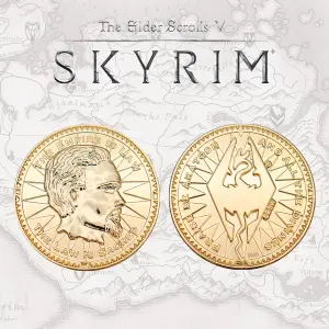 The Elder Scrolls V: Skyrim 24k Replica Septim Collectible Coin