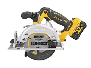 DeWalt DCS512P2 12v 140mm XR Brushless Circular Saw - 2 X 5.0ah + Tstak Case