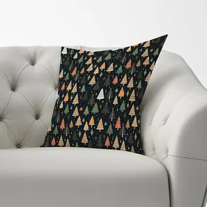 Boho Inspired Christmas Trees Cushions 33cm x 48cm