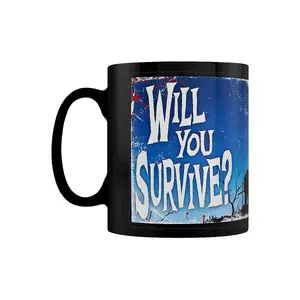 Grindstore Will You Survive Horror Mug Black (One Size)