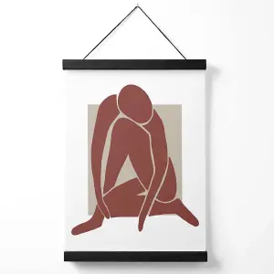 Matisse Nude Neutral Coloured Medium Poster with Black Hanger