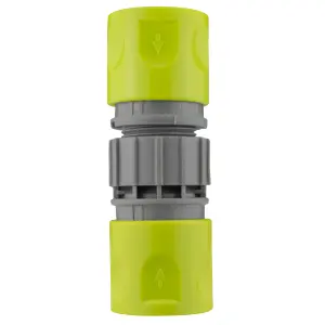 Garden watering universal x hose fitting/connector,female-female click-lock