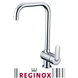 Reginox MAGDALENA Chrome Single Lever U-Shaped Monobloc Kitchen Sink Mixer Tap