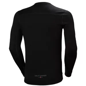 Helly Hansen Workwear HH Lifa Merino Crewneck (Black)  (XX Large)