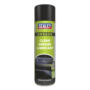 Sealey Clear Grease Lubricant 500ml SCS012S