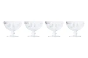 Maison by Premier Auclair Set Of Four Ice Cream Bowls