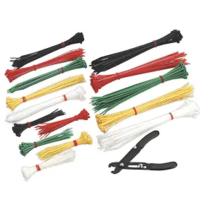 Sealey Cable Tie Assortment Pack of 375 CT375