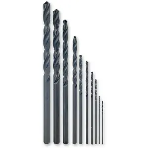 Proxxon 10 Piece HSS Twist Drill Set