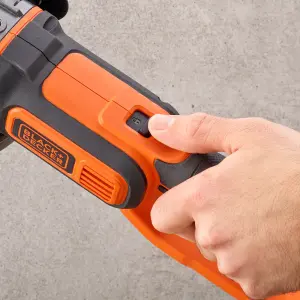 Black+Decker 18V POWERCONNECT 125mm Brushed Cordless Angle grinder (Bare Tool) - BCG720