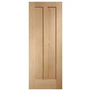 Internal Oak Novara Door  - 1981 x 686 x 35mm (27")