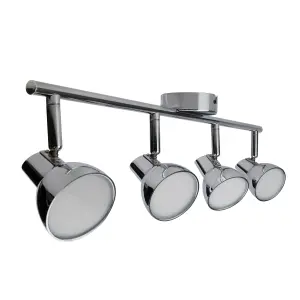 Apollo 4 X 5W Led Chrome Spotlight