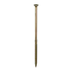 TIMCO C2 Clamp-Fix Multi-Purpose Premium Countersunk Gold Woodscrews - 8.0 x 200 (50pcs)