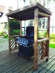 Charles Taylor Dorchester BBQ Shelter Grey