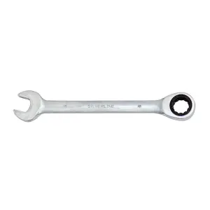 Silverline Fixed Head Ratchet Spanner Set 12Pce