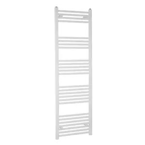 Straight Towel Rail Heated Towel Rails White / 160cm H x 50cm W x 7.5cm D