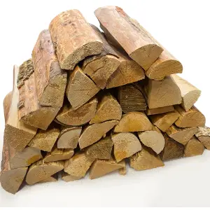 20kg Big Stack Kiln Dried Fire Logs - Hardwood 75L Log Burning Stove & Home Open Fire Wood