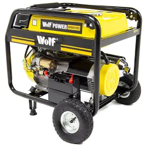 Petrol Generator Electric Start Wolf WPB9510ES 7500w 9.4KVA 17HP