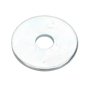 Sealey Repair Washer M6 x 25mm Zinc Plated Pack of 100 Pieces With Bag RW625