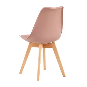 Nero Upholstered Side Chair (Set of 4) Pink