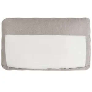 Corner Sofa NORA Taupe Fabric Right Hand