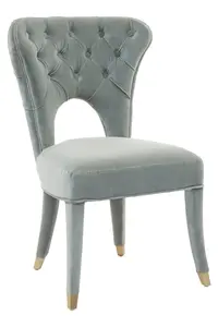 Interiors by Premier Villi Blue Feature Chair