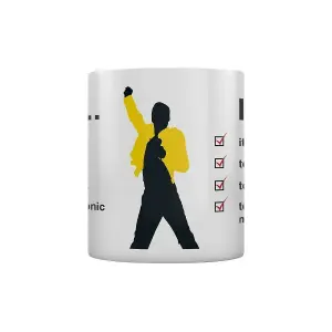 Queen I Want Checklist Mug White (One Size)