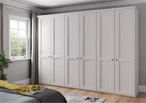 John Lewis Marlow 300cm Hinged Wardrobe