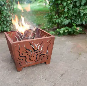 Square Fire Basket - 40cm Square - (FF161)