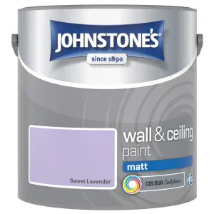 Johnstone's Wall & Ceiling Sweet Lavender Matt Paint - 2.5L