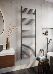 VURTU5 Designer Vertical Single Panel Radiator, 1800(H) x 600(W), Anthracite, 613674