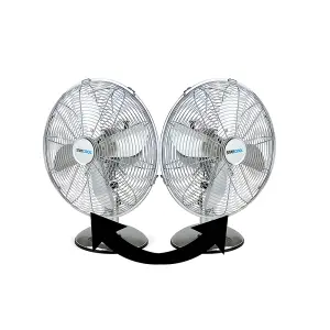 StayCool 12" (30cm) 45w Metal Desk Fan