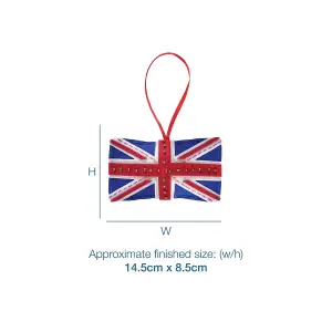 FELT KIT UNION JACK - Felt Decoration Kit: Union Jack - Trimits