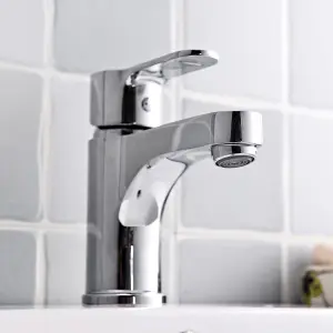 GoodHome Arsuz Basin Mono mixer Tap