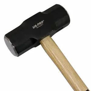 US PRO Tools 36" Double Face 14lb Sledge Hammer Beech Wood Handle 4511