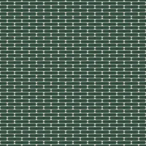 Mosaic sheet in ceramic on net 300mm x 305mm - Emerald Savoiardi