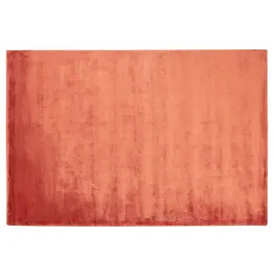 Viscose Area Rug 160 x 230 cm Orange GESI II