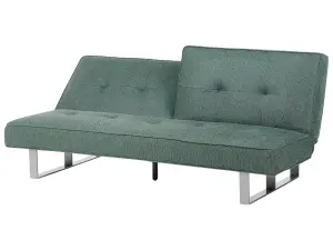 Beliani Modern Sofa Bed DUBLIN Green