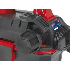 Sealey Garage Vacuum 1500W with Remote Control - Wall Mounting GV180WM