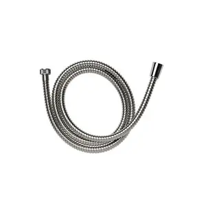 Croydex Amalfi Stainless Steel Shower Hose Silver (1.5m)